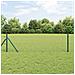 Recinto Esagonale  Verde 0,5x100 m Acciaio, Pali per Recinto  13 pcs Verde Ø32 mm 100 cm Acciaio Galvanizzato - Foto miniatura 2