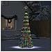Albero di Natale a LED 475 LED Colorato 247 cm - Foto miniatura 3