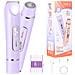 Rasoi Elettrico 2-in-1 A Doppia Testina E Rifinitore Bikini Per Donna - Portatile E Ricaricabile Purple - Foto miniatura 1