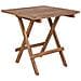 Tavolino Da Esterno Bilbao In Teak Naturale 50x50x50 Cm - Foto miniatura 1