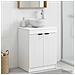 Mobile da Bagno Bianco 54 x 41 x 70 cm Legno ingegnerizzato - Foto miniatura 2
