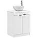 Mobile da Bagno Bianco 54 x 41 x 70 cm Legno ingegnerizzato - Foto miniatura 3
