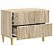 Comodino Rovere Sonoma 62 x 34,5 x 48 cm Legno ingegnerizzato - Foto miniatura 2
