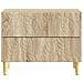 Comodino Rovere Sonoma 62 x 34,5 x 48 cm Legno ingegnerizzato - Foto miniatura 3