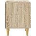 Comodino Rovere Sonoma 62 x 34,5 x 48 cm Legno ingegnerizzato - Foto miniatura 4