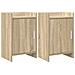 Comodini 2 pcs Rovere Sonoma 40 x 30 x 60 cm - Foto miniatura 1