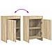Comodini 2 pcs Rovere Sonoma 40 x 30 x 60 cm - Foto miniatura 7