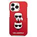 Karl Lagerfeld Klhcp13ltpe2tr Iphone 13 Pro / 13 6.1 Custodia Rossa /rossa Karl&choupette Head - Foto miniatura 1