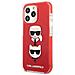 Karl Lagerfeld Klhcp13ltpe2tr Iphone 13 Pro / 13 6.1 Custodia Rossa /rossa Karl&choupette Head - Foto miniatura 2
