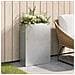 Vaso da giardino Argento 50 x 20 x 75 cm Acciaio Inox - Foto miniatura 2