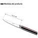 38224 - Coltello da cucina Elite, acciaio inossidabile, lama conica - Foto miniatura 3