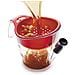 61610 - Brocca separatore di grasso da 500 ml - Rossa - Foto miniatura 2