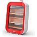 QUARZIA SLIM Interno Rosso 800 W Riscaldatore di ambienti elettrico al quarzo - Foto miniatura 1