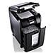 Distruggidocumenti a Frammento Auto Plus 300X Automatico con cestino da 40L capacità di 300 fogli - Nero - Foto miniatura 1
