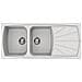 LavelloVassoio lavello in granito (LGL50052) Installabile su piano di lavoro Colore Bianco pietra - Foto miniatura 1