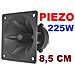 Tweeter Acuto Per Casse Acustiche / Auto 225w Piezo Elettrico 8,5 X 8,5 Cm Art. Sp190 - Foto miniatura 3