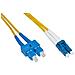 Cavo Fibra Ottica Lc A Sc Singlemode Duplex 9/125 Mt. 1 - Foto miniatura 1