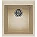 Lavello Quadra 100 Keratek Plus 41x50 cm 1 vasca Colore Champagne 95 - Foto miniatura 1