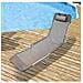 Sedia a Sdraio Lettino Reclinabile da Giardino Spiaggia Piscina Caffè - Foto miniatura 7