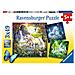 PUZZLE 3X49 UNICORNI - Foto miniatura 1