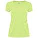 T-shirt Donna Aderente Con Collo Tondo - Taglia: M - Colore: Giallo - Foto miniatura 1