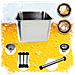 Set Completo - Lavello Gastronorm In Acciaio Inox - 40x40x30 Cm - Foto miniatura 2