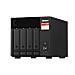 TS-473A NAS Tower Ryzen Embedded V1500B 8 GB DDR4 0 TB Turbo System Nero - Foto miniatura 2