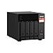 TS-473A NAS Tower Ryzen Embedded V1500B 8 GB DDR4 0 TB Turbo System Nero - Foto miniatura 4