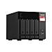 TS-473A NAS Tower Ryzen Embedded V1500B 8 GB DDR4 0 TB Turbo System Nero - Foto miniatura 5