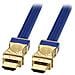 0.5m Gold HDMI Cable 0.5m HDMI HDMI Blu cavo HDMI - Foto miniatura 1