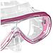 Cressi Maschera Onda Trasparente Rosa - Foto miniatura 3