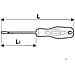Cacciavite Pz1x100mm Punta Extra Indurita, Magnetico, Acciaio Crv - Foto miniatura 3