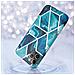 Custodia Compatibile Con Apple Iphone 11 Pro (xi Pro) In Marmo Blue Wave No. 13 - Coperchio Protettivo In Silicone Tpu Con Motivo A Mosaico - Foto miniatura 4