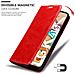Custodia Compatibile Con Lg K41s In Rosso Mela - Coperchio Protettiva Con Chiusura Magnetica, Funzione Stand E Tasca Per Le Carte - Foto miniatura 6
