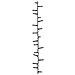 Stringa LED Compatta con 400 Luci LED Bianco Freddo 13 m in PVC - Foto miniatura 2