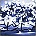 Stringa LED Compatta con 400 Luci LED Bianco Freddo 13 m in PVC - Foto miniatura 4