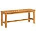 Panca da Giardino 110 cm in Legno Massello di Acacia - Foto miniatura 2
