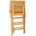 Sedie Da Giardino Pieghevoli 2pz 56x63x90cm Legno Massello Teak - Foto miniatura 4