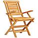 Sedie Da Giardino Pieghevoli 2pz 56x63x90cm Legno Massello Teak - Foto miniatura 7