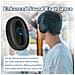 1 Paio Di Cuscinetti Auricolari Per Sony Wh-ch710n Black - Foto miniatura 5