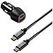 Kit 2 In 1 Type-c Pro - Pd / Qc 3.0 - 18w - 12/24v - Foto miniatura 3