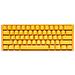Tastiera USB DKON2161ST-BUSPDYDYY  (Layout Inglese US) Colore Giallo - Foto miniatura 1