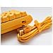Tastiera USB DKON2161ST-BUSPDYDYY  (Layout Inglese US) Colore Giallo - Foto miniatura 5