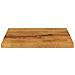 Piano Tavolo 60x60x2,5 Cm Quadrato Legno Massello Di Acacia - Foto miniatura 3