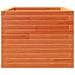 Fioriera Giardino Marrone Cera 60x60x49,5cm Legno Massello Pino - Foto miniatura 5