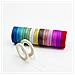 Set Di 26 Rotoli Di Nastro Adesivo Washi Glitterato - Foto miniatura 1