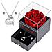 Set Regalo Per Mamma: Rosa Eternamente Bella Con Collana E Orecchini Eleganti - Foto miniatura 1