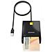 ASCR-SN06-BK lettore di card readers Interno USB USB 2.0 Nero - Foto miniatura 3