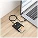 ASCR-SN06-BK lettore di card readers Interno USB USB 2.0 Nero - Foto miniatura 4