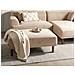 Ottomana Holt Tessuto Beige - Foto miniatura 1